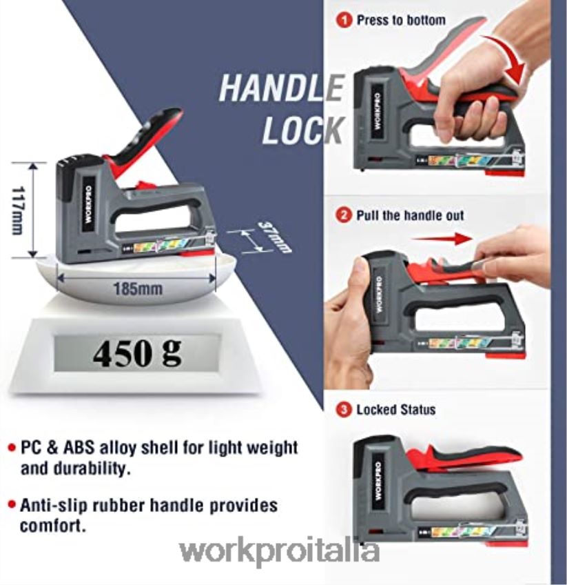 WORKPRO Set trapano a batteria 12 V, pinzatrice 6 in 1, set di 8 cacciaviti magnetici e pistola per colla a caldo senza fili rosa B0600L313 attrezzo