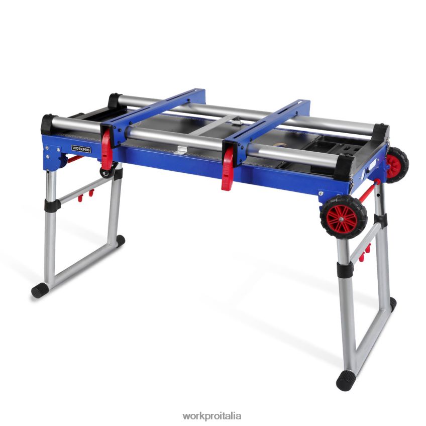 WORKPRO supporto per troncatrice Banco da lavoro portatile 5 in 1 con supporto per troncatrice rimovibile e gambe regolabili in altezza utile B0600L2 magazzinaggio