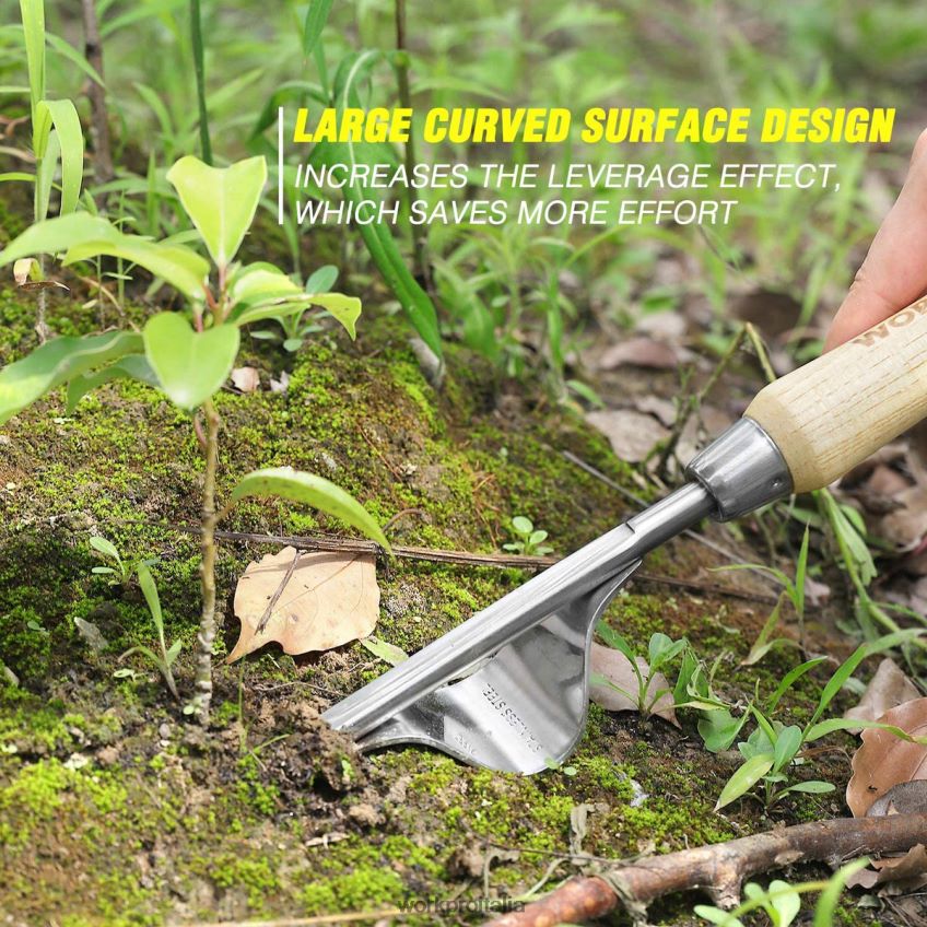 WORKPRO Set di 7 attrezzi da giardino resistenti in acciaio inossidabile moderno B0600L274 attrezzo