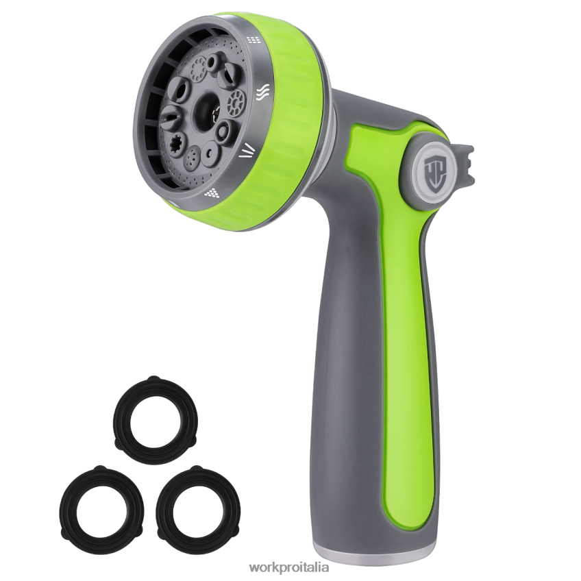 WORKPRO Spruzzatore con ugello per tubo da giardino con 10 modelli di spruzzo utile B0600L278 attrezzo