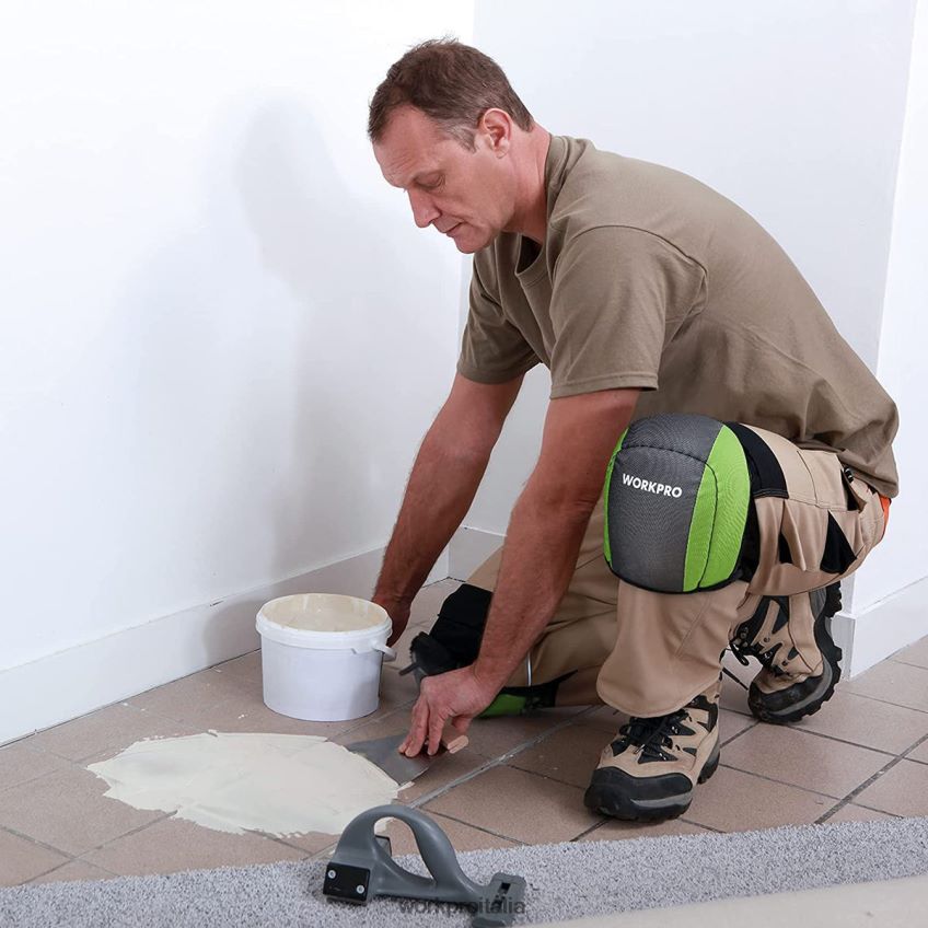 WORKPRO ginocchiere per pavimenti da giardino con imbottitura in schiuma utile B0600L272 attrezzo