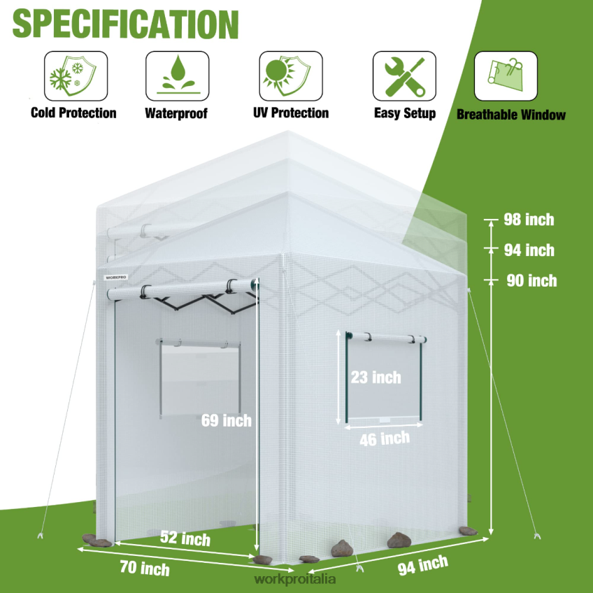 WORKPRO serra portatile walk-in utile B0600L289 attrezzo