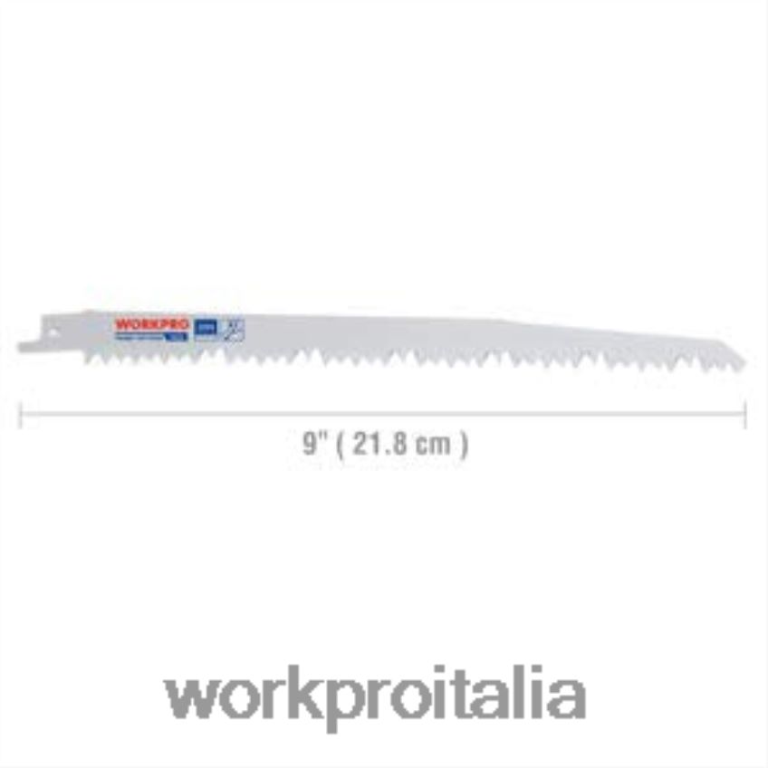 WORKPRO Set di 5 lame per sega alternativa per potatura del legno da 9 pollici utile B0600L208 attrezzo