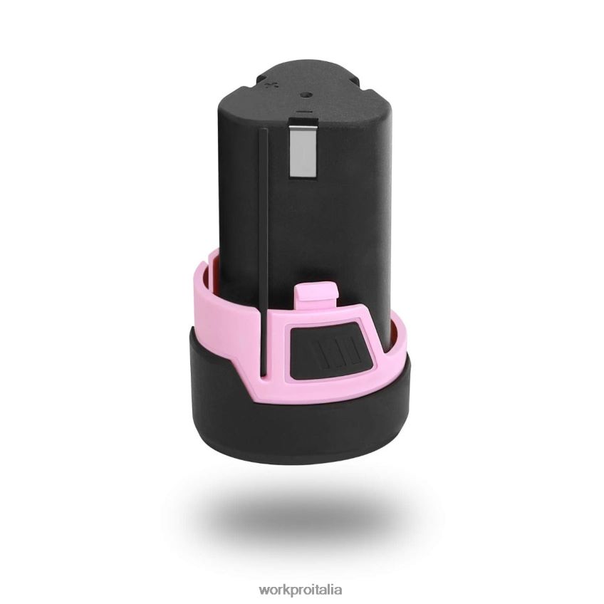 WORKPRO Batteria sostitutiva agli ioni di litio da 12 V per trapano avvitatore a batteria da 12 V rosa B0600L223 attrezzo