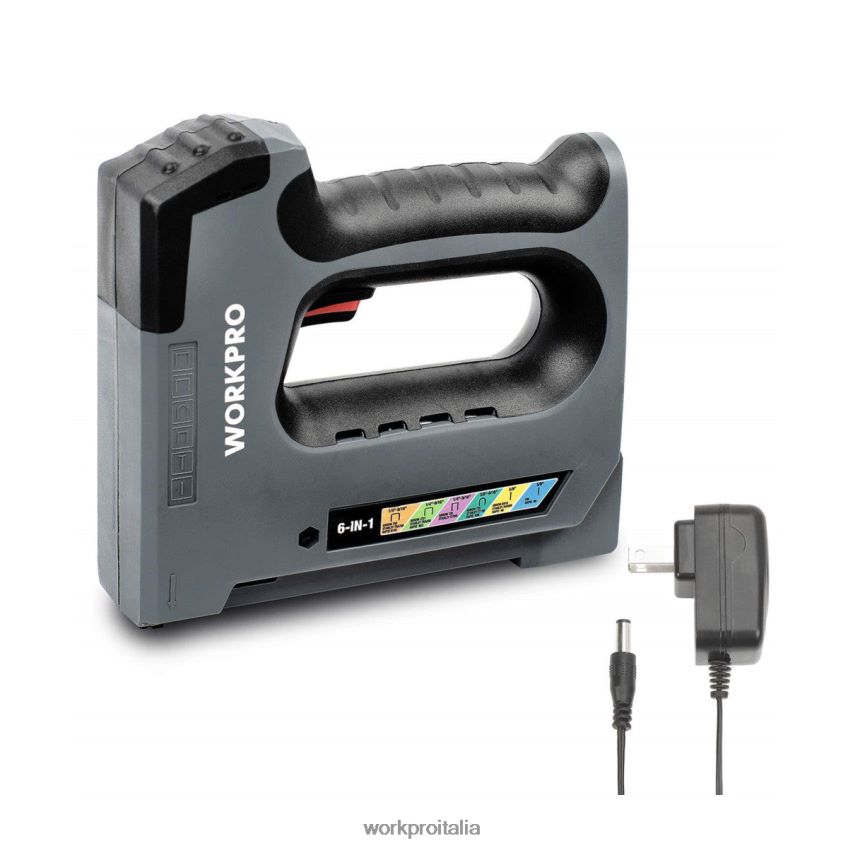 WORKPRO Graffettatrice cordless ricaricabile 6 in 1 da 3,6 V utile B0600L166 attrezzo
