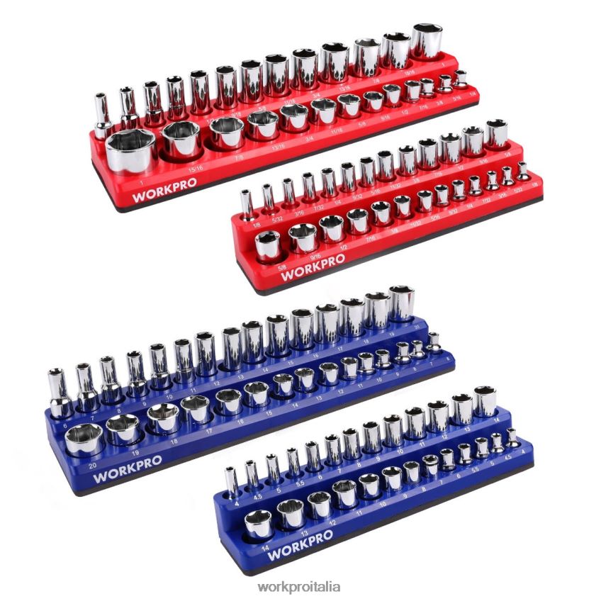 WORKPRO Set di 4 organizer con prese magnetiche moderno B0600L134 attrezzo
