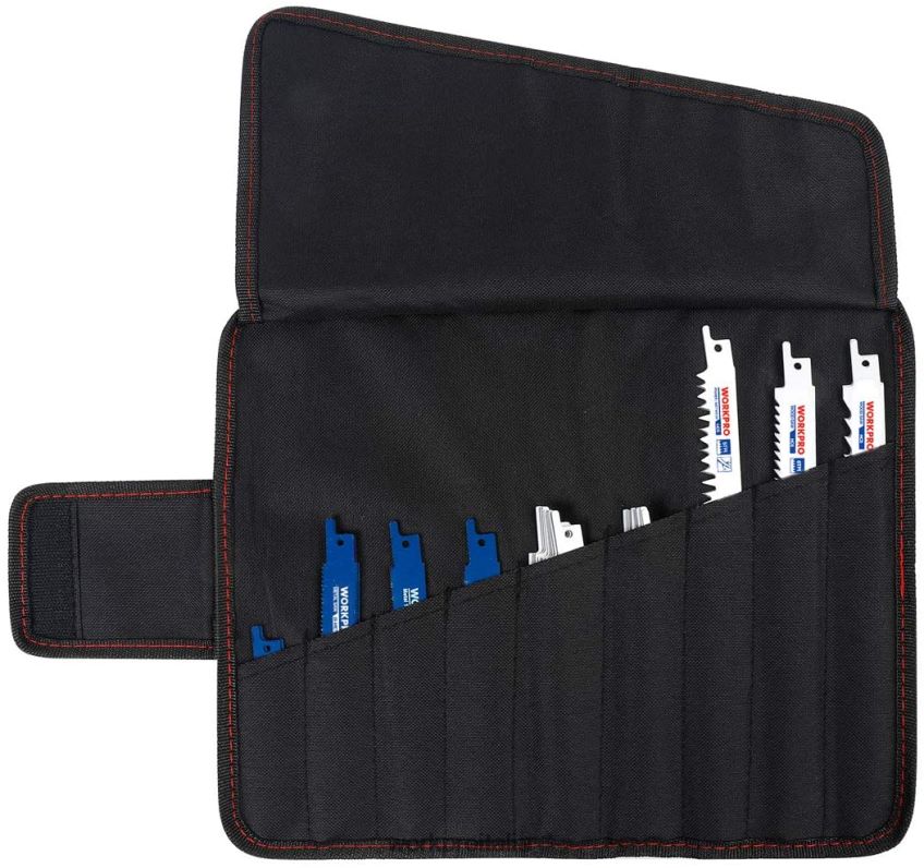 WORKPRO Set di lame per sega alternativa da 32 pezzi con custodia organizer utile B0600L138 attrezzo