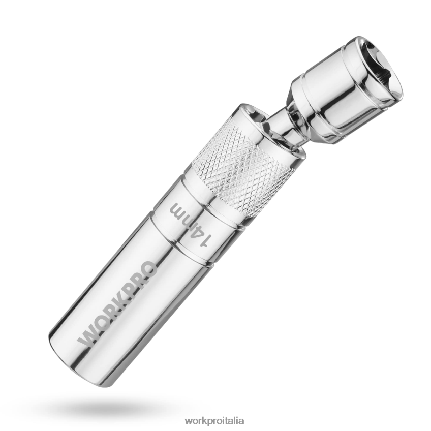 WORKPRO candela girevole magnetica con presa a muro sottile utile B0600L145 attrezzo