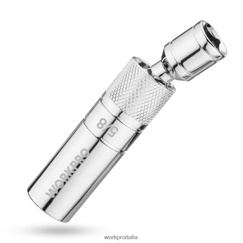 WORKPRO candela girevole magnetica con presa a muro sottile utile B0600L147 attrezzo