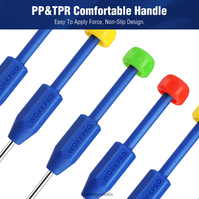 WORKPRO Set cacciaviti di precisione da 10 pezzi con custodia, phillips, a taglio, stella torx, kit di strumenti di riparazione cacciavite magnetico, impugnatura antiscivolo nuovo B0600L103 attrezzo
