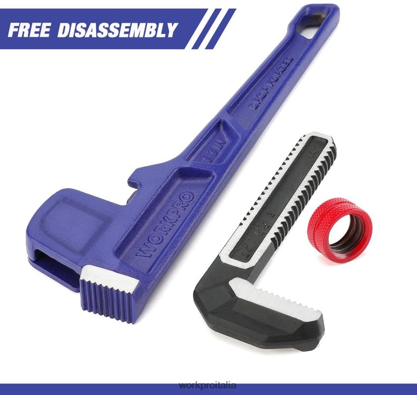 WORKPRO Chiave idraulica diritta per carichi pesanti da 14 pollici utile B0600L89 attrezzo