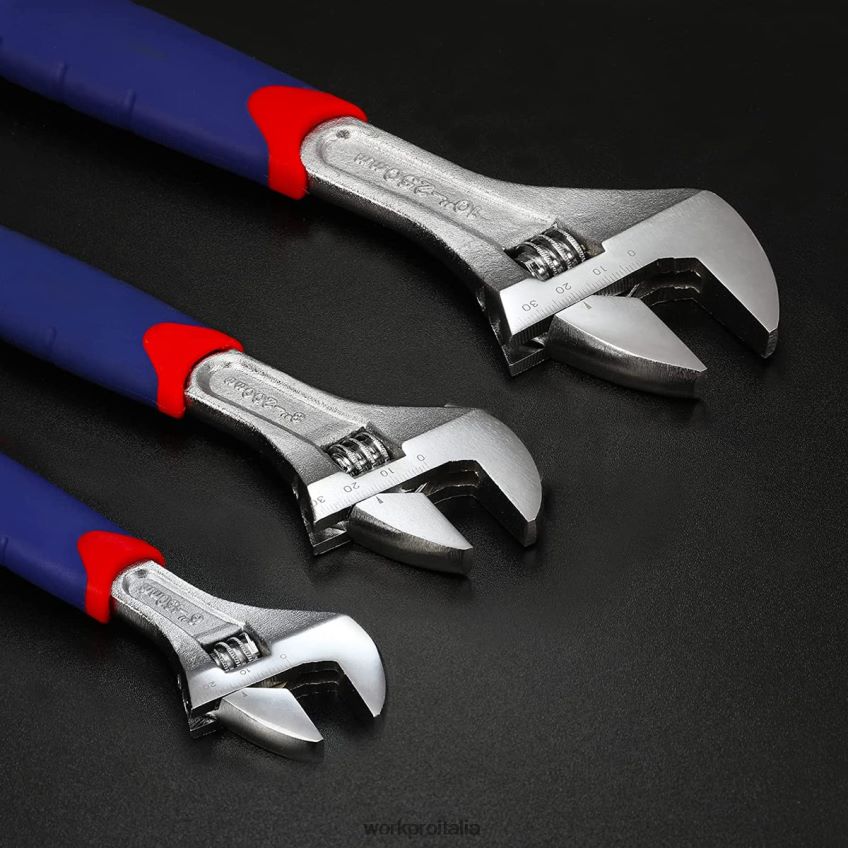 WORKPRO Set di 3 chiavi regolabili moderno B0600L83 attrezzo
