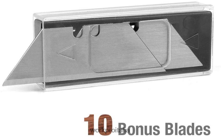 WORKPRO Coltello multiuso pieghevole con manico in legno taglierina resistente moderno B0600L39 attrezzo