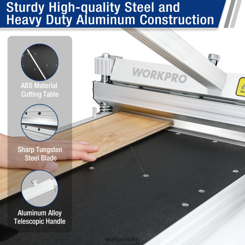 WORKPRO Taglierina per pavimenti in vinile laminato utile B0600L159 attrezzo