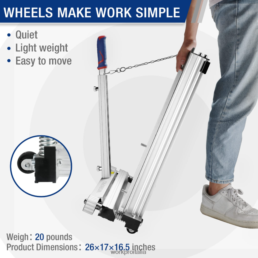 WORKPRO Taglierina per pavimenti in vinile laminato utile B0600L159 attrezzo