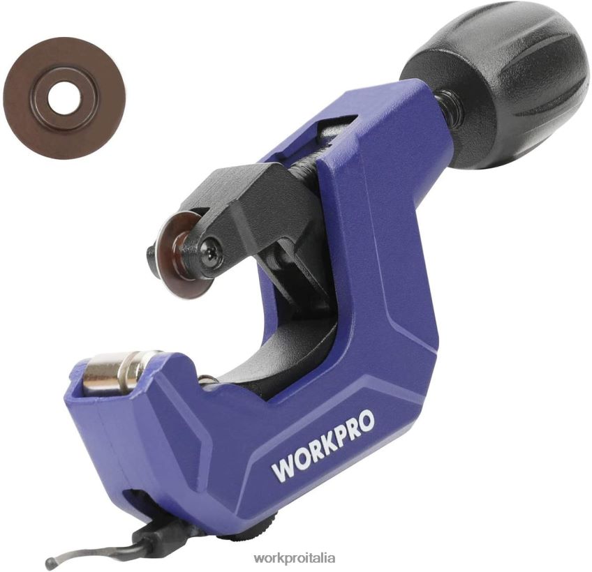 WORKPRO tagliatubi, tagliatubi da 1/8 a 1-1/8 pollici, tagliatubi per carichi pesanti per tubi sottili in alluminio e pvc di rame utile B0600L153 attrezzo