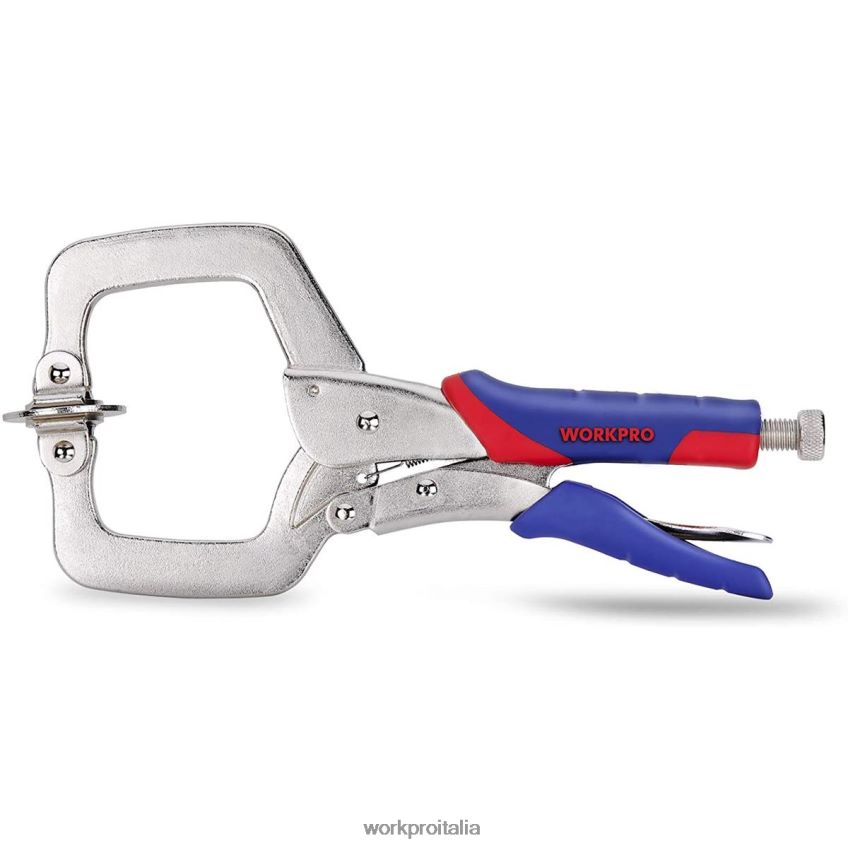 WORKPRO Morsetto frontale in metallo con foro tascabile per la lavorazione del legno e foro tascabile moderno B0600L116 attrezzo