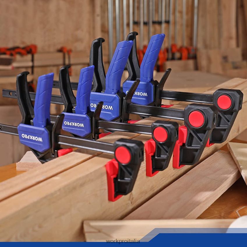 WORKPRO morse a barra per lavorazione legno, portata 150/300lbs nuovo B0600L121 attrezzo