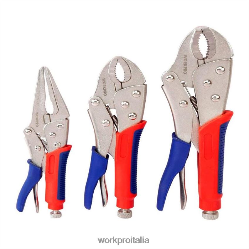 WORKPRO Set di 3 pinze di bloccaggio utile B0600L70 attrezzo