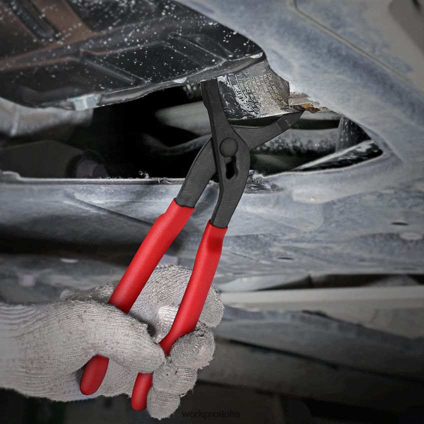 WORKPRO pinza per filtri olio regolabile ideale per raccordi per tubi filtri motore utile B0600L69 attrezzo