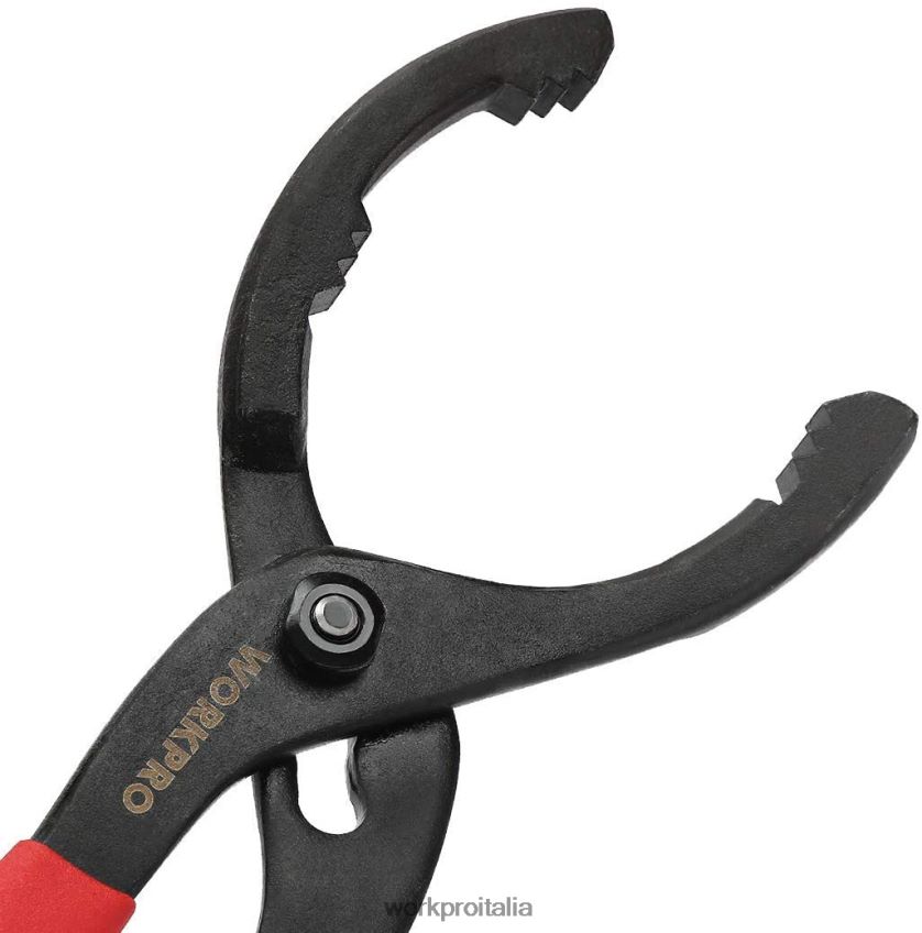 WORKPRO pinza per filtri olio regolabile ideale per raccordi per tubi filtri motore utile B0600L69 attrezzo
