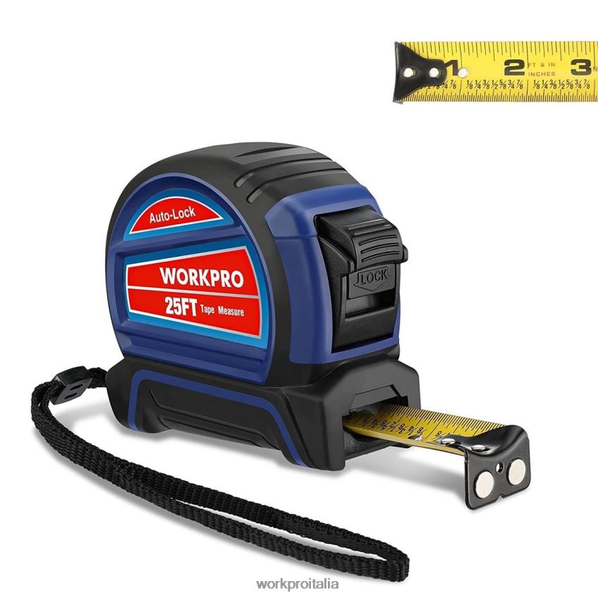 WORKPRO metro a nastro con blocco automatico 25 piedi utile B0600L111 attrezzo